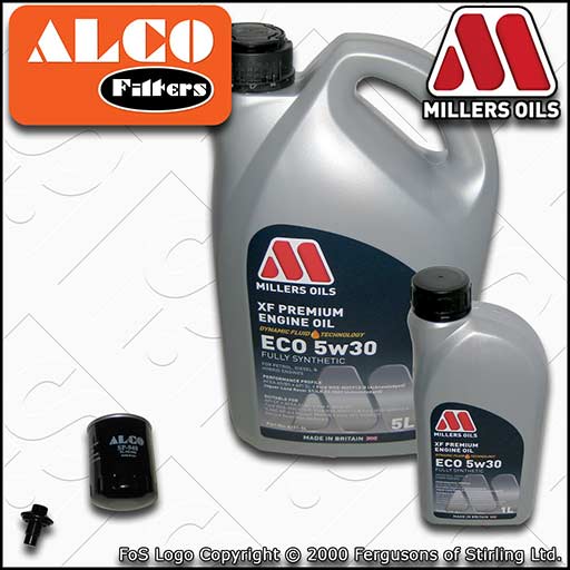 SERVICE KIT for FORD FOCUS MK2 1.8 TDCI OIL FILTER with XF ECO OIL (2005-2010)