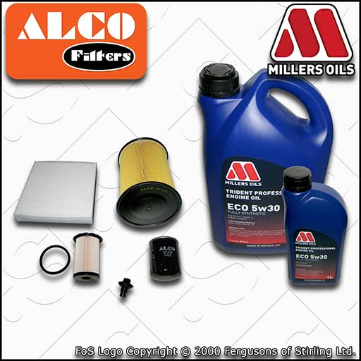 SERVICE KIT for FORD FOCUS MK2 1.8 TDCI OIL AIR FUEL CABIN FILTER +OIL 2007-2010