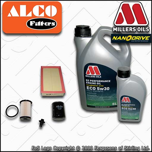 SERVICE KIT for FORD FOCUS C-MAX 1.8 TDCI OIL AIR FUEL FILTER +EE OIL 2005-2007
