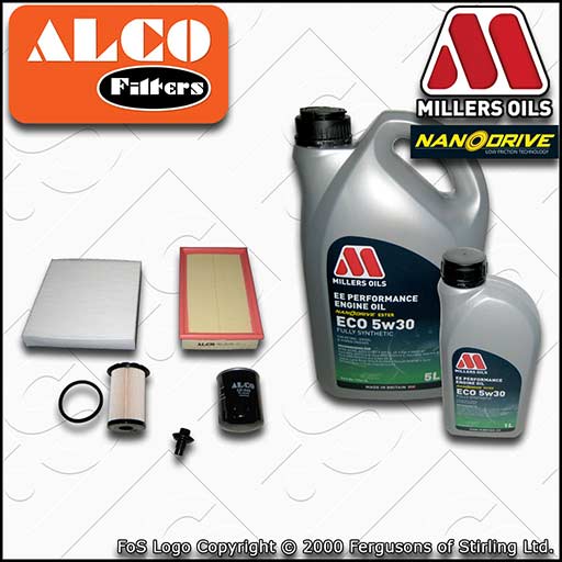 SERVICE KIT for FORD FOCUS MK2 1.8 TDCI OIL AIR FUEL CABIN FILTER +OIL 2005-2007