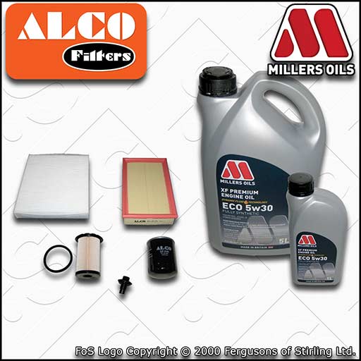 SERVICE KIT for FORD FOCUS C-MAX 1.8 TDCI OIL AIR FUEL CABIN FILTER +OIL (05-07)
