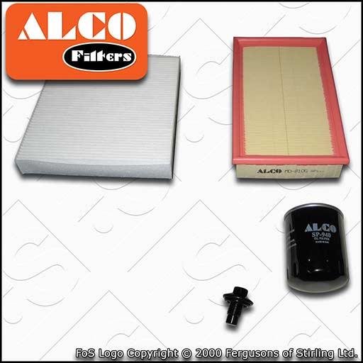 SERVICE KIT for FORD FOCUS MK2 1.8 TDCI ALCO OIL AIR CABIN FILTERS (2005-2007)