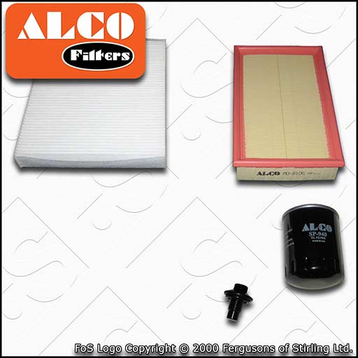 SERVICE KIT for FORD FOCUS C-MAX 1.8 TDCI ALCO OIL AIR CABIN FILTER (2005-2007)