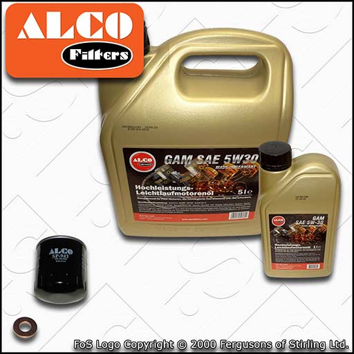 SERVICE KIT for PEUGEOT 508 2.0 HDI HYBRID ALCO OIL FILTER with OIL (2010-2017)