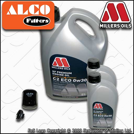 SERVICE KIT for FORD MONDEO MK5 2.0 TDCI OIL FILTER +C2 ECO 0w30 OIL (2014-2022)