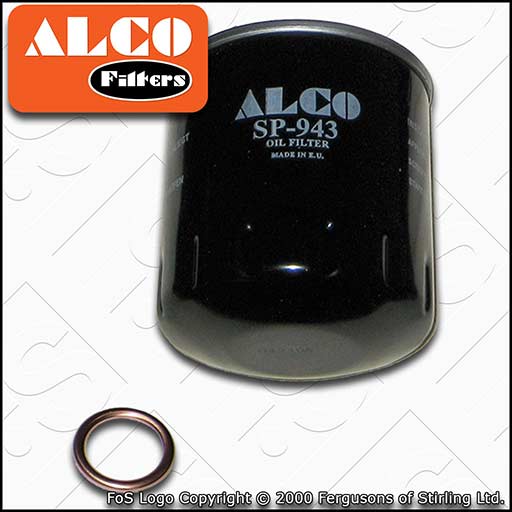 SERVICE KIT for PEUGEOT 3008 1.2 ALCO OIL FILTER SUMP PLUG SEAL (2015-2022)
