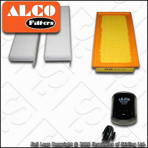 SERVICE KIT for PEUGEOT 5008 2L BLUEHDI ALCO OIL AIR CABIN FILTERS (2016-2022)