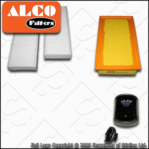 SERVICE KIT for PEUGEOT 308 2.0 BLUEHDI ALCO OIL AIR CABIN FILTERS (2013-2021)