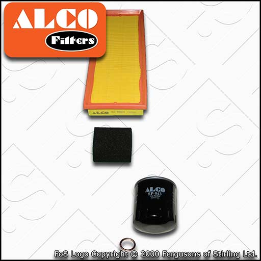 SERVICE KIT for CITROEN C3 PICASSO 1.2 THP 110 ALCO OIL AIR FILTERS (2015-2018)