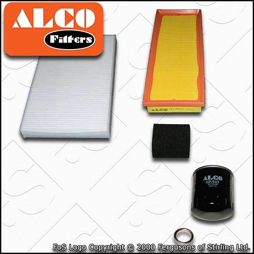 SERVICE KIT for CITROEN C3 PICASSO 1.2 THP 110 OIL AIR CABIN FILTERS (2015-2018)