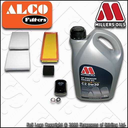 SERVICE KIT for CITROEN C4 CACTUS 1.2 THP PURETECH 110 130 OIL AIR CABIN  +OIL