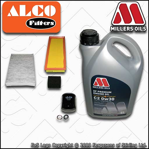 SERVICE KIT for CITROEN C3 AIRCROSS 1.2 PURETECH 110 130 OIL AIR CABIN FILTR OIL