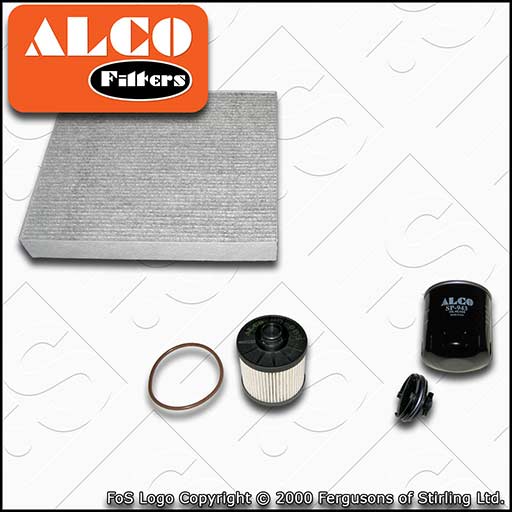 SERVICE KIT for FORD GALAXY S-MAX 2.0 TDCI ALCO OIL FUEL CABIN FILTERS 2015-2018