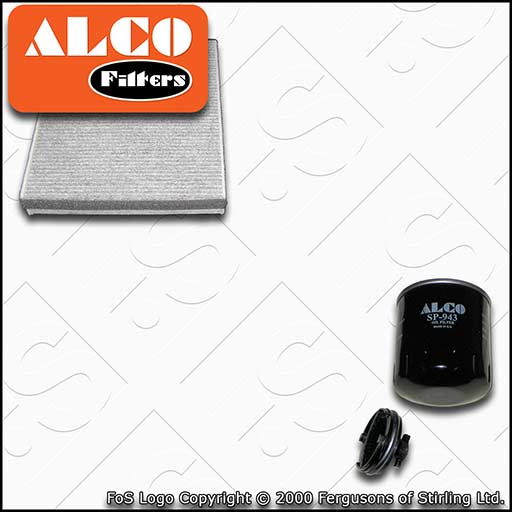SERVICE KIT for FORD KUGA 2.0 TDCI ALCO OIL CABIN FILTERS (2014-2019)