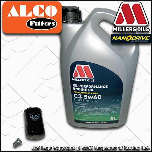SERVICE KIT for AUDI A3 8L 1.6 1.8 1.8 T S3 OIL FILTER +5w40 EE OIL (1996-2003)