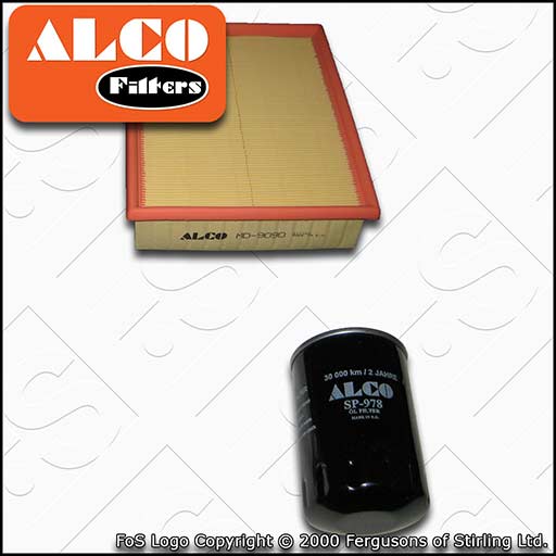SERVICE KIT for AUDI A4 (B5) 1.6 1.8 ALCO OIL AIR FILTERS (1994-2001)