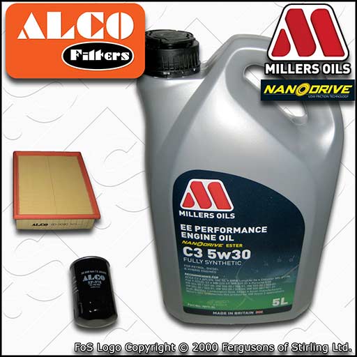 SERVICE KIT for AUDI A4 (B5) 1.6 1.8 OIL AIR FILTERS +5w30 EE OIL (1994-2001)