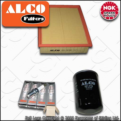 SERVICE KIT for AUDI A4 (B5) 1.8 T OIL AIR FILTERS SPARK PLUGS (1995-2001)