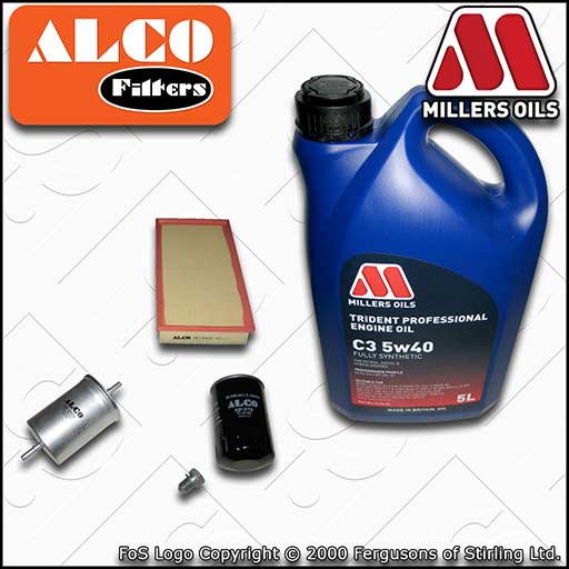 SERVICE KIT for AUDI A3 8L 1.6 1.8 1.8 T S3 OIL AIR FUEL FILTER +OIL (1996-2003)