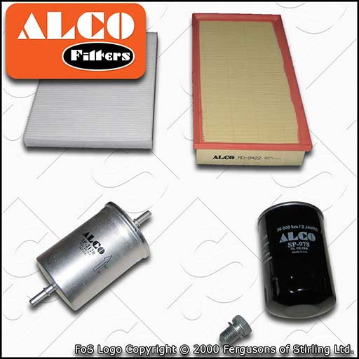 SERVICE KIT for AUDI TT 8N 1.8 T ALCO OIL AIR FUEL CABIN FILTERS (1999-2006)