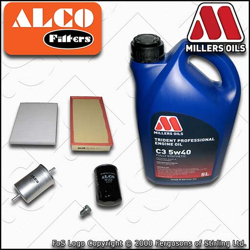 SERVICE KIT for AUDI A3 8L 1.6 1.8 1.8 T S3 OIL AIR FUEL CABIN FILTER +OIL 96-03