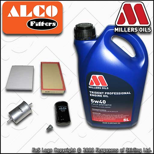 SERVICE KIT for AUDI A3 8L 1.6 1.8 1.8 T S3 OIL AIR FUEL CABIN FILTER +OIL 96-03