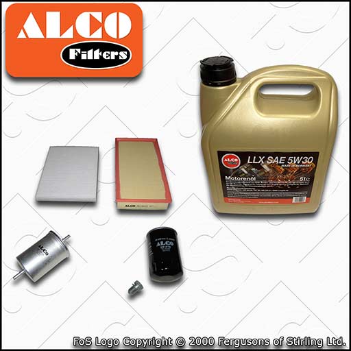 SERVICE KIT for AUDI TT 8L 1.8 T OIL AIR FUEL CABIN FILTERS +C3 OIL (1999-2006)