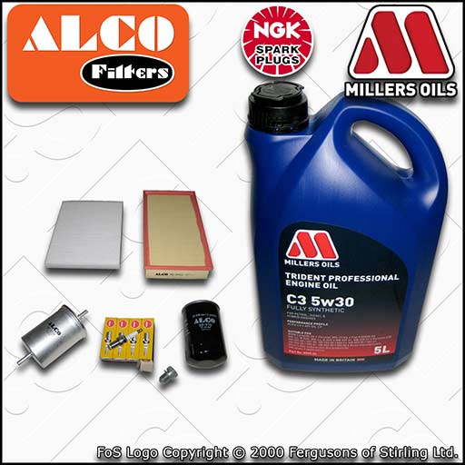 SERVICE KIT for VW GOLF MK4 1J 1.6 8V 1.8 2.0 OIL AIR FUEL CABIN FILTER PLUG OIL