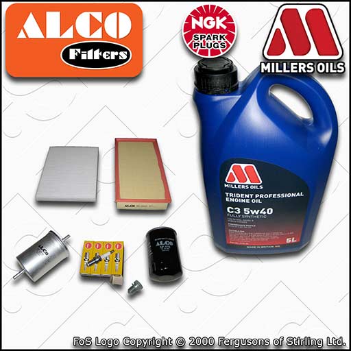 SERVICE KIT for VW GOLF MK4 1J 1.6 8V 1.8 2.0 OIL AIR FUEL CABIN FILTER PLUG OIL