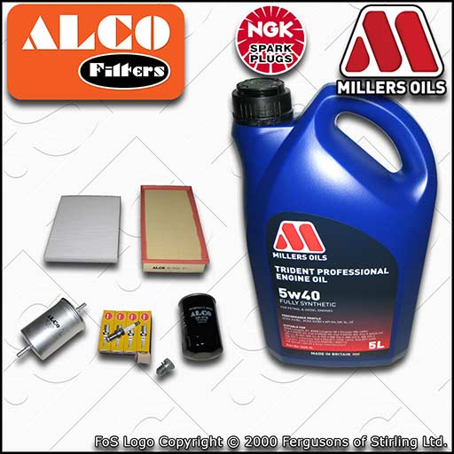 SERVICE KIT for VW GOLF MK4 1J 1.6 8V 1.8 2.0 OIL AIR FUEL CABIN FILTER PLUG OIL