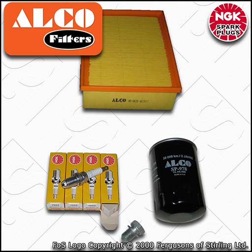 SERVICE KIT for AUDI A4 (B6/B7) 2.0 20V OIL AIR FILTERS PLUGS (2000-2008)