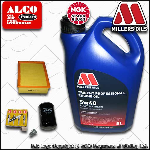 SERVICE KIT for AUDI A4 (B6/B7) 1.6 8V OIL AIR FILTERS PLUGS +OIL (2000-2008)