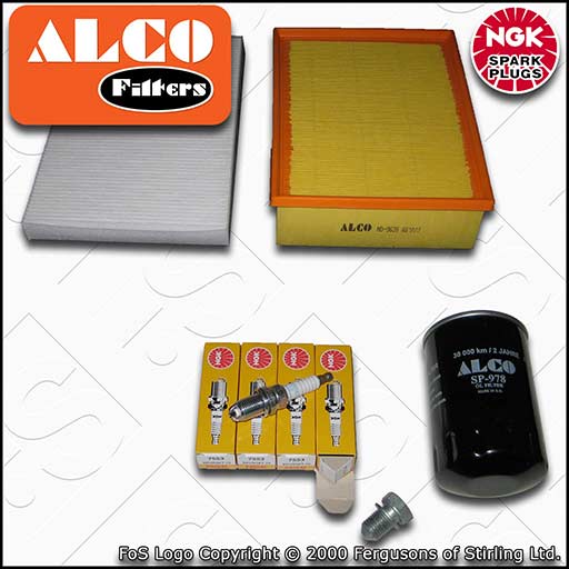 SERVICE KIT for AUDI A4 (B6/B7) 2.0 20V OIL AIR CABIN FILTERS PLUGS (2000-2008)