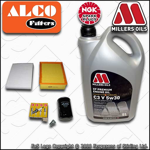 SERVICE KIT for AUDI A4 (B6/B7) 1.6 8V OIL AIR CABIN FILTER PLUGS +OIL 2000-2008