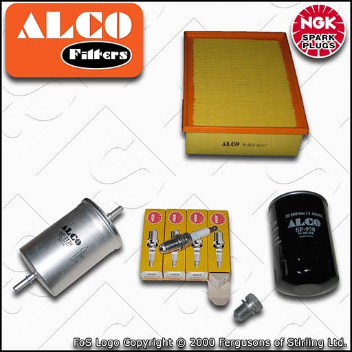 SERVICE KIT for AUDI A4 (B6/B7) 2.0 20V OIL AIR FUEL FILTERS PLUGS (2000-2008)