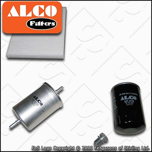 SERVICE KIT for AUDI A3 8L 1.6 1.8 1.8 T S3 OIL FUEL CABIN FILTERS (1996-2003)