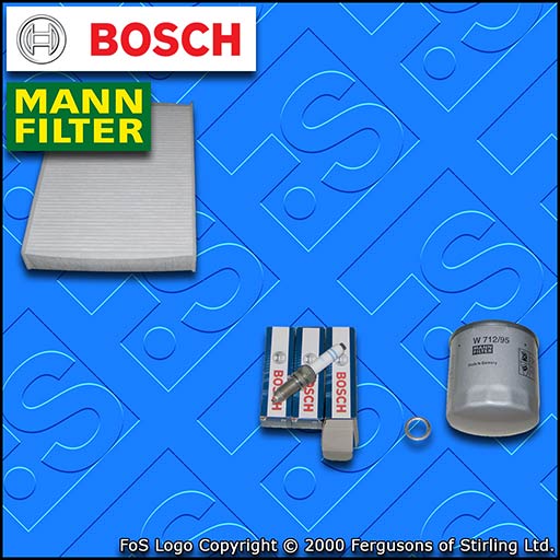 SERVICE KIT for SEAT MII 1.0 OIL & CABIN FILTERS PLUGS (2011-2020)