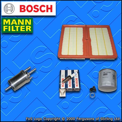 SERVICE KIT for VW POLO 6C 6R 1.0 TSI CHZB CHZC OIL AIR FUEL FILTERS PLUGS 14-17